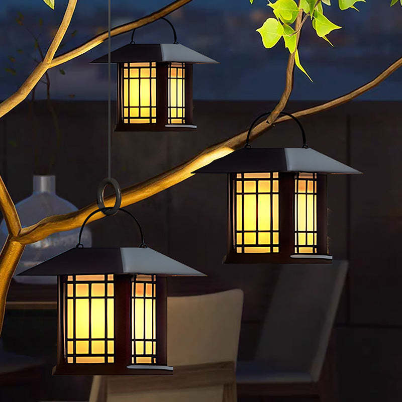 Minimalist House-Shape Square Acrylic Light