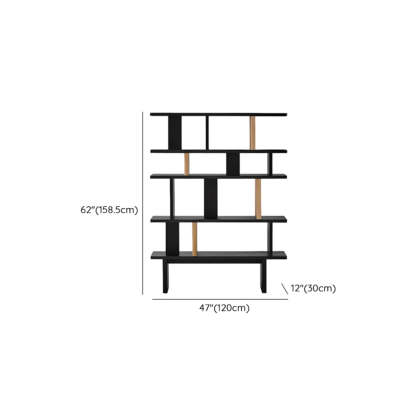 Chic Casual Open-Back Wide Bookcase