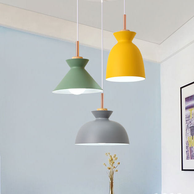 Nordic Macaron Metal Pendant Light