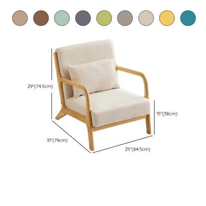 Off-White Scratch Resistant Lounge Chair