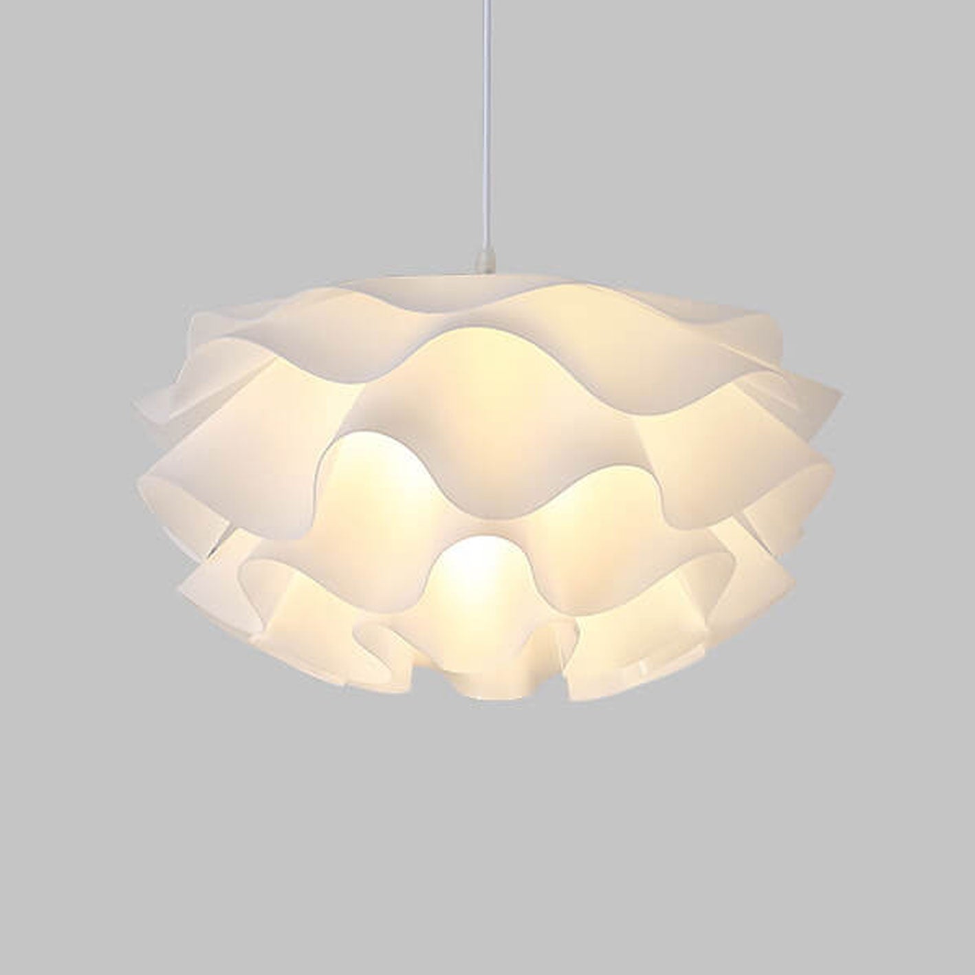 Minimalist Multi-Layer Petal Acrylic Pendant Light