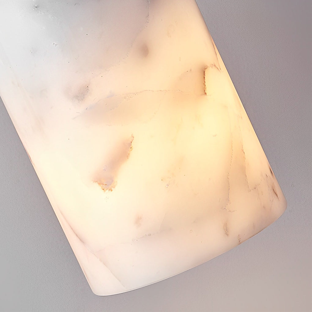 Minimalist Cylindrical Marble Dimmable Nordic Pendant
