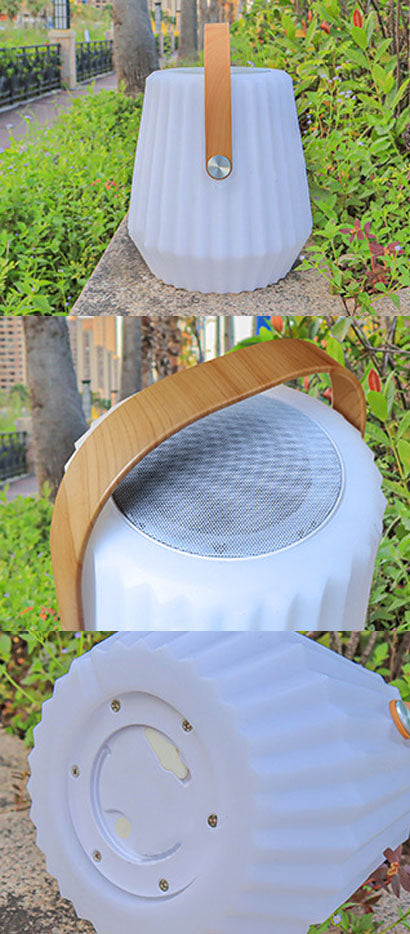 Modern Portable Basket Bluetooth USB Outdoor Light