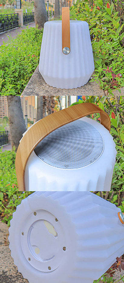 Modern Portable Basket Bluetooth USB Outdoor Light