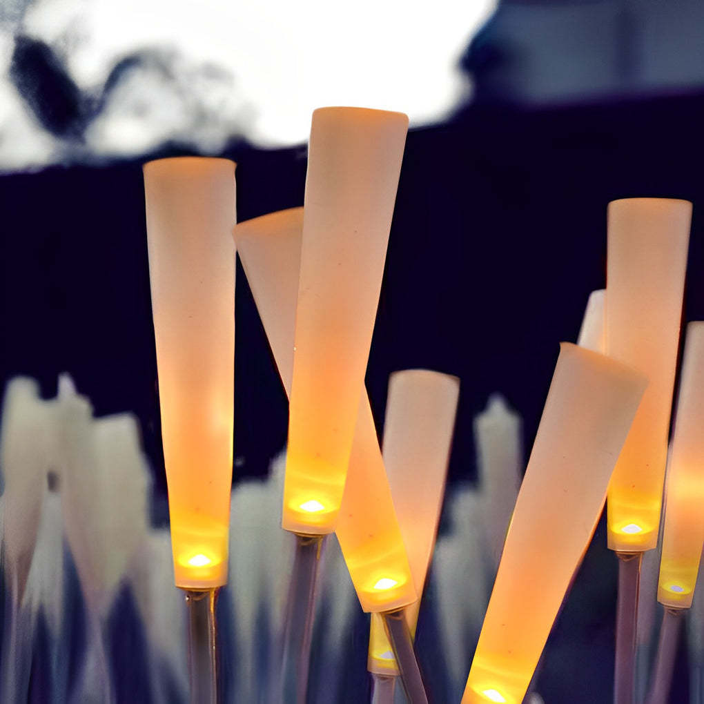 10pcs Reeds Acrylic Frosted Stick Waterproof Outdoor Lights Lawn Lamp-Lighom