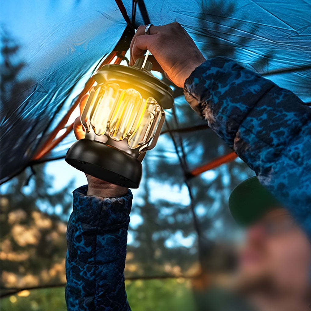 Portable Multi-function LED Waterproof Rechargeable Outdoor Lanterns-Lighom