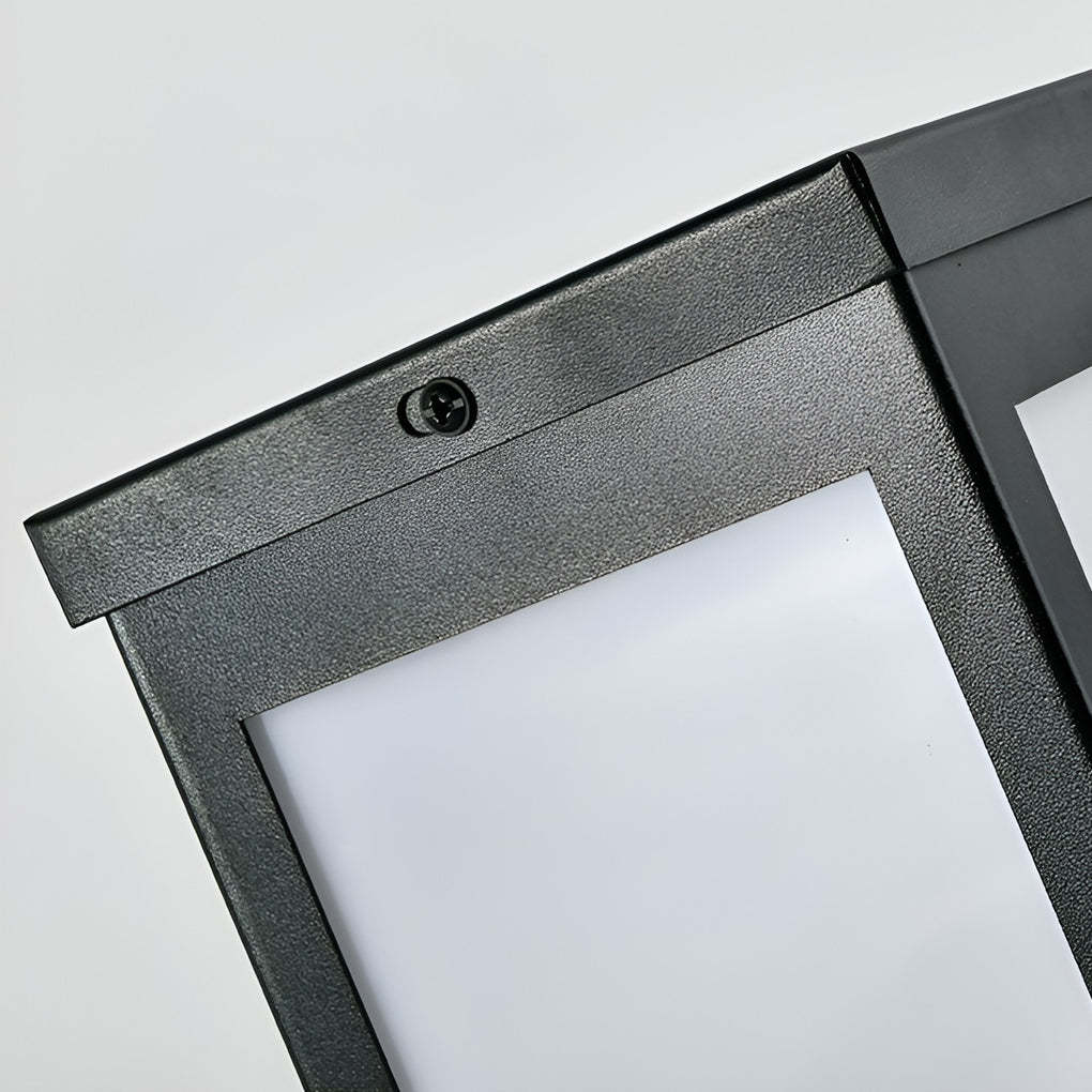 Remote-Controlled Industrial Solar Path Lights Waterproof & Square Outdoor Lighting-Lighom