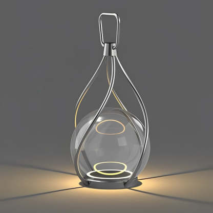 Creative Metal LED Waterproof USB Rechargeable Portable Night Lights-Lighom
