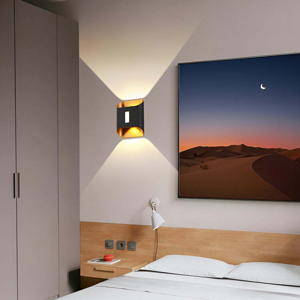 Waterproof LED Up and Down Lights Modern Wall Lamp Wall Sconce Lighting-Lighom