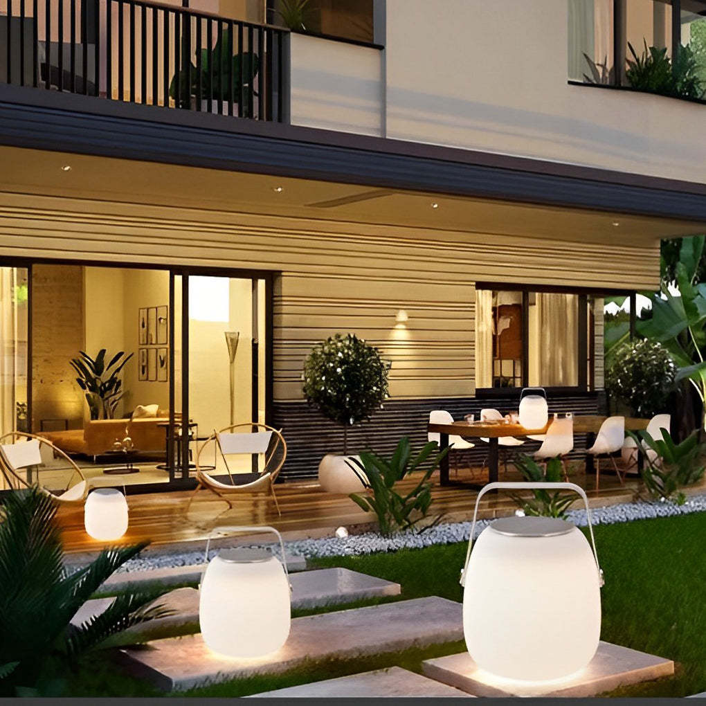 Modern portable lantern outdoor lanterns & lamps — 9"X12" / Set of 1