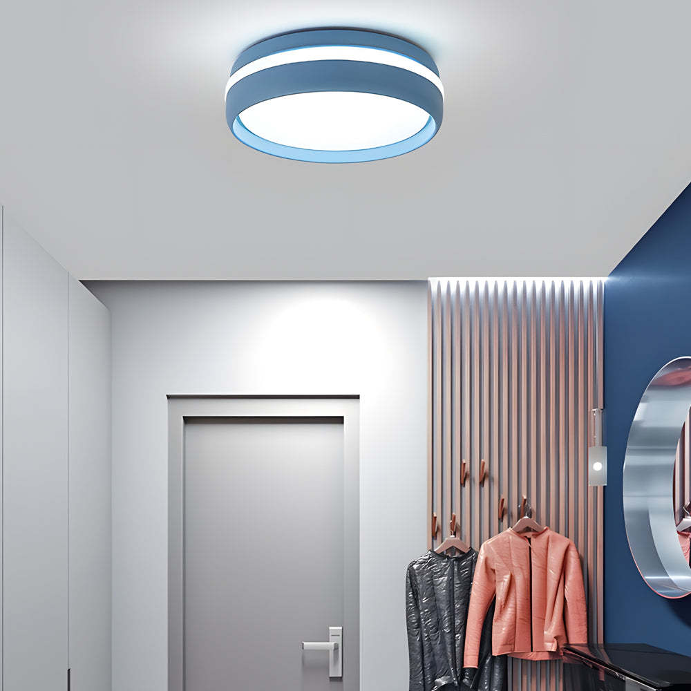 7.9" Round Acrylic LED Flush Mount Ceiling Light