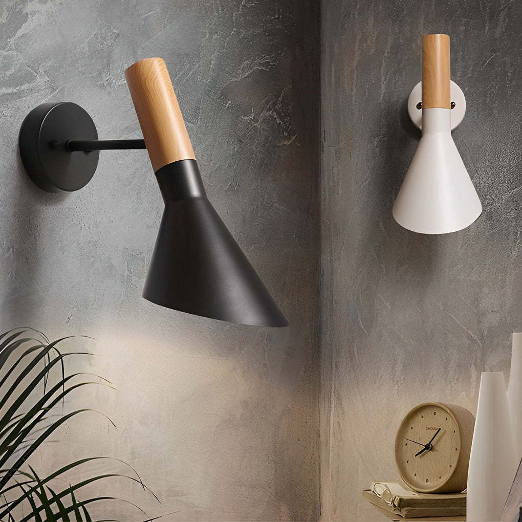 Aluminum Retro Industrial Plug-In Wall Sconce