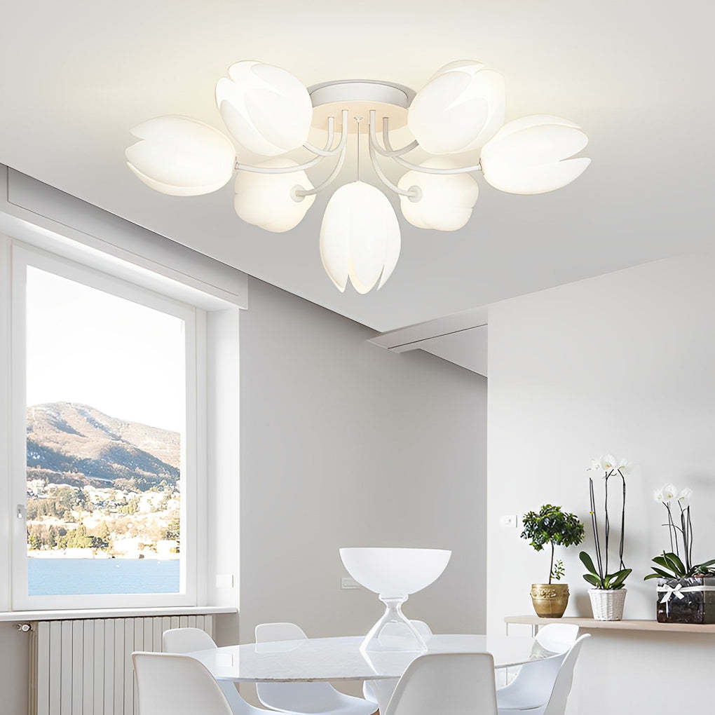 Tulip Flower G9 Minimalist Ceiling Chandelier