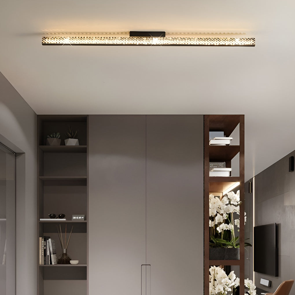 41 in. Linear Acrylic Sword LED Wall Sconce