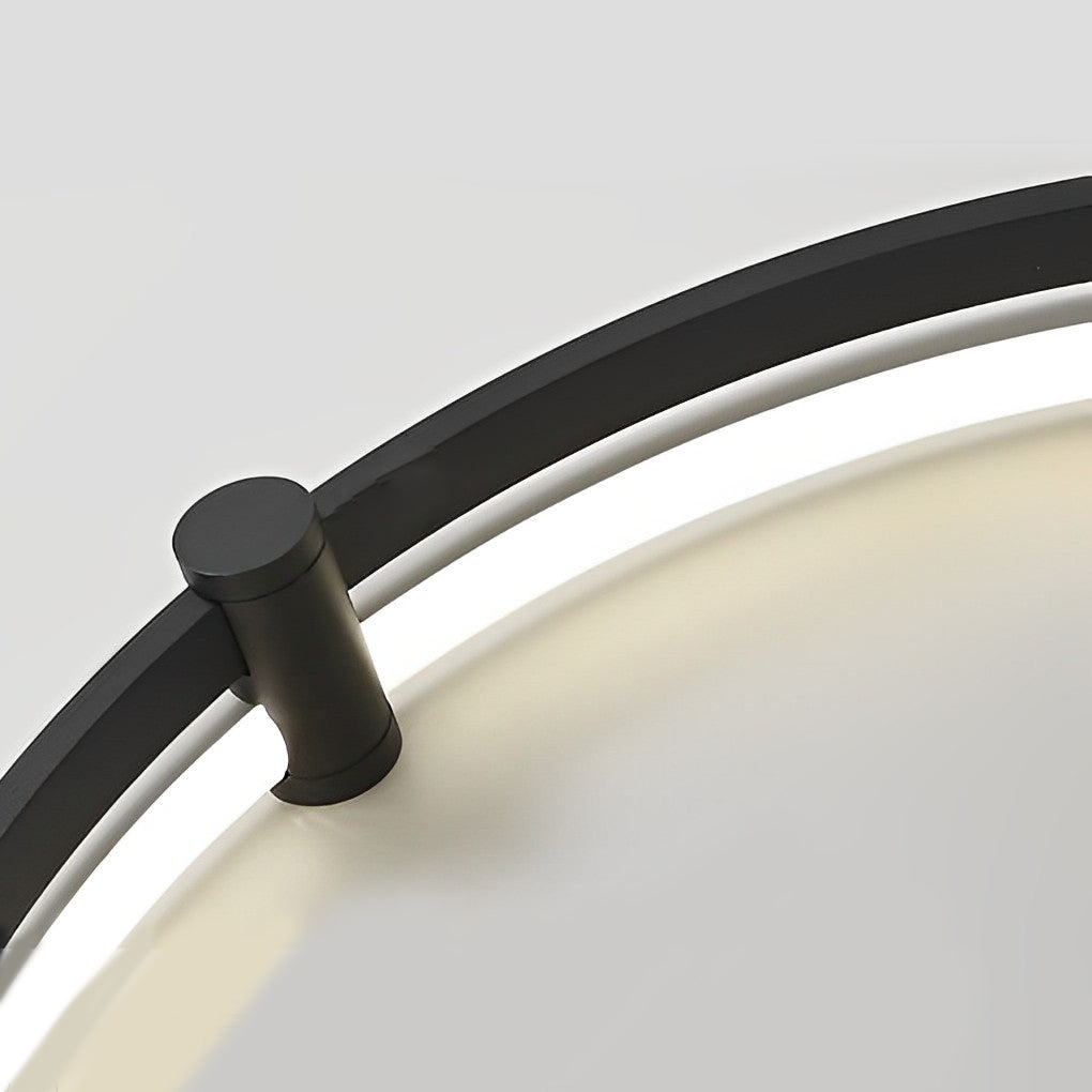 Round LED Dimmable Modern Ceiling Light with Remote