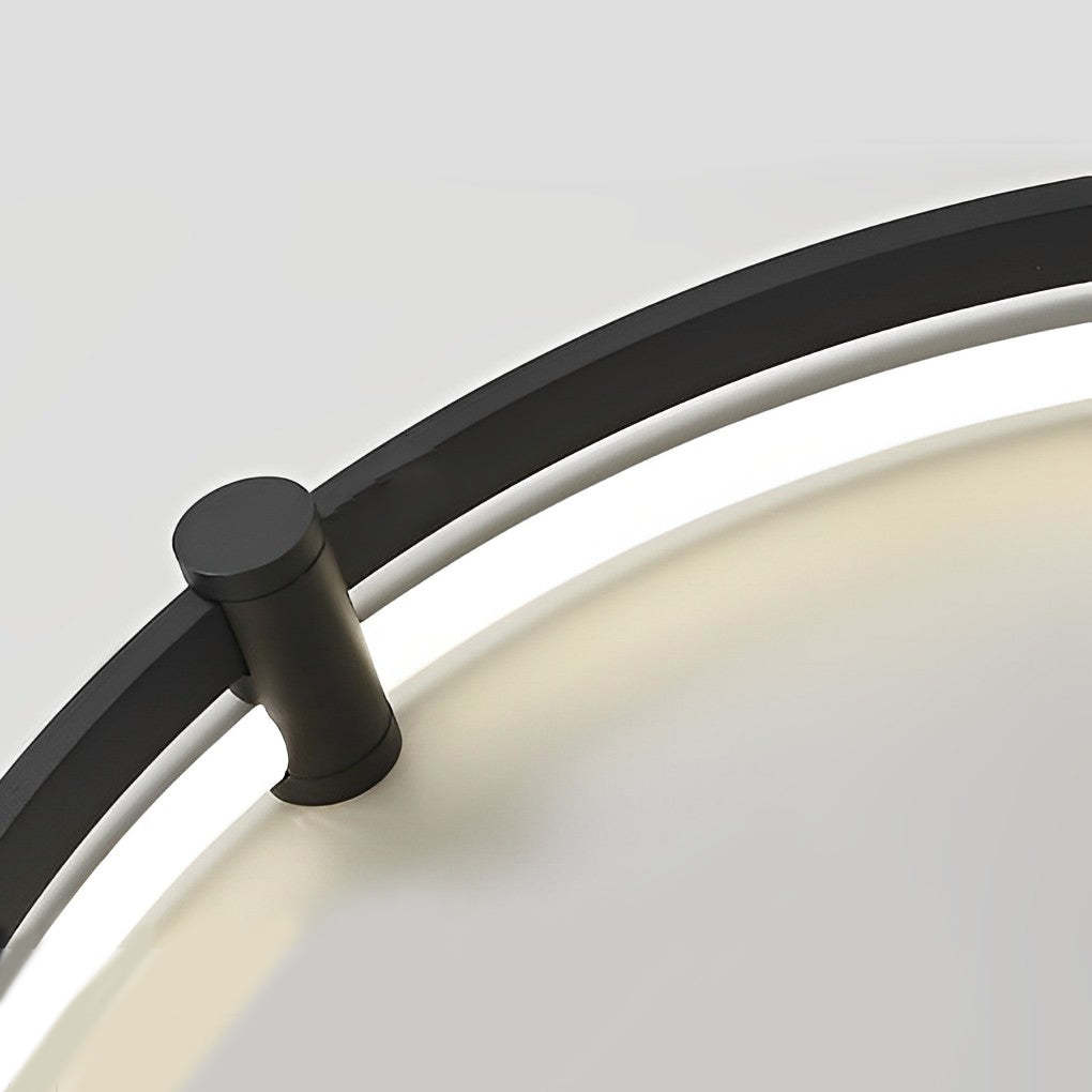 Round LED Dimmable Modern Ceiling Light with Remote