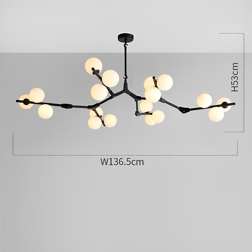 Nordic Minimalist Cluster Black and Gold