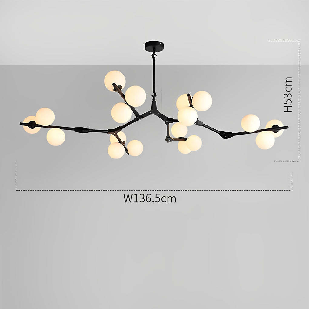 Nordic Minimalist Cluster Black and Gold