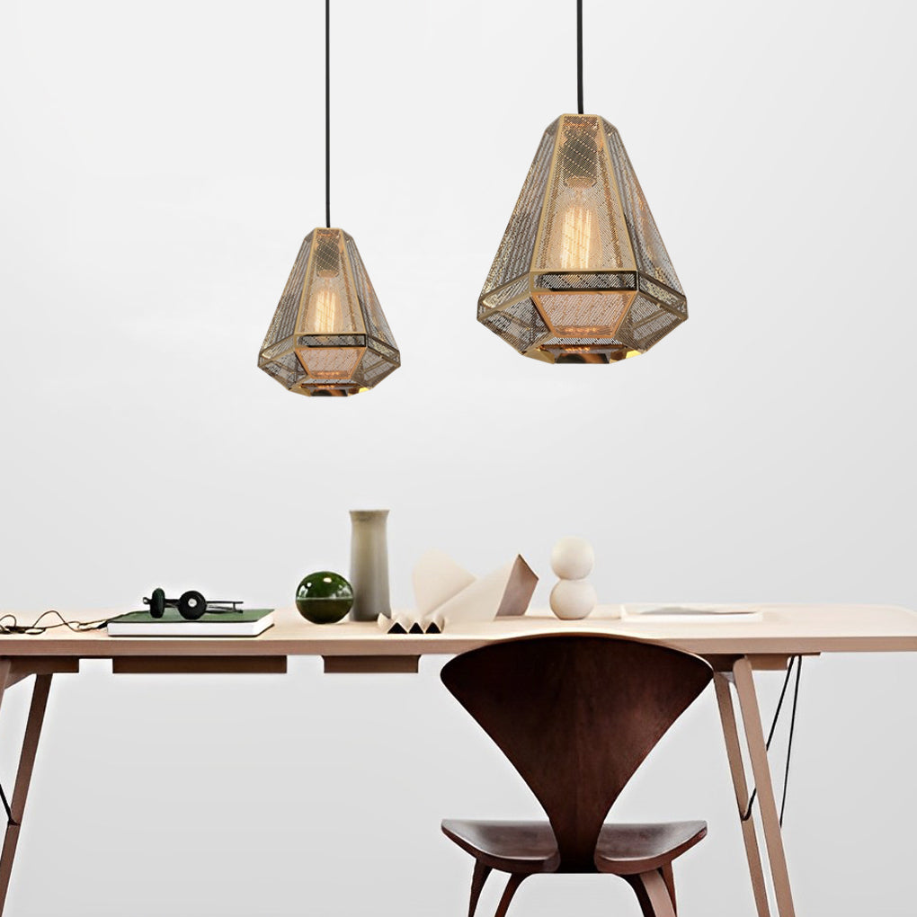 Stainless Steel Geometric Nordic Pendant