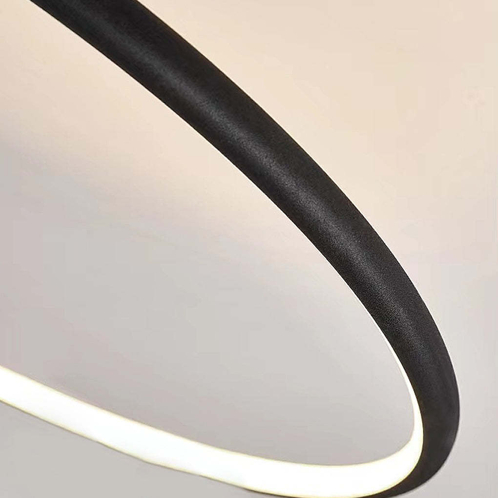 Minimalist Dimming Black Modern Ceiling Light