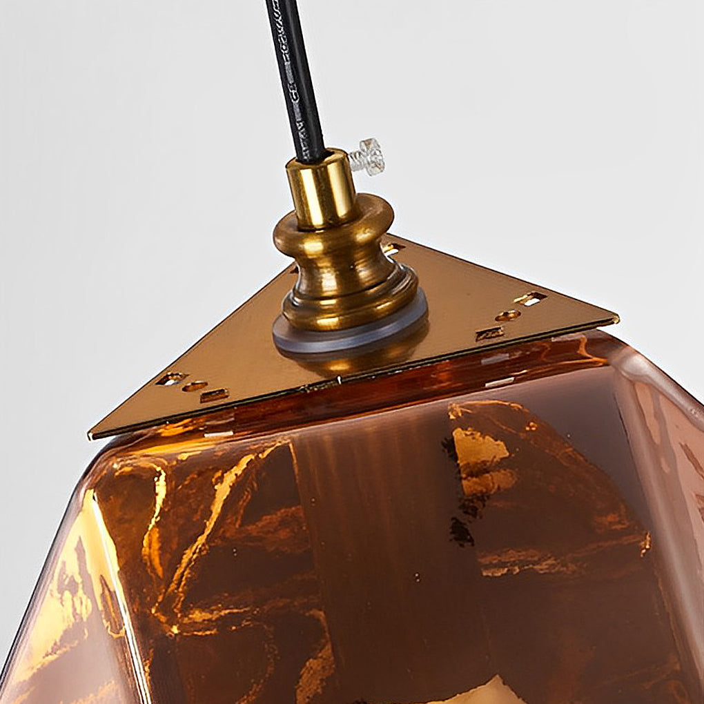 Design Glass Metal Nordic Kitchen Island Pendant