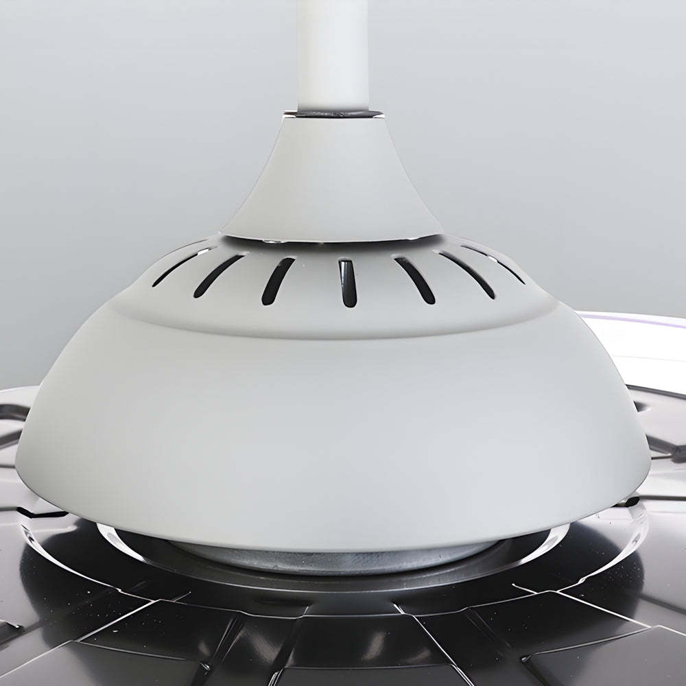 Modern 41" Retractable Remote LED Ceiling Fan