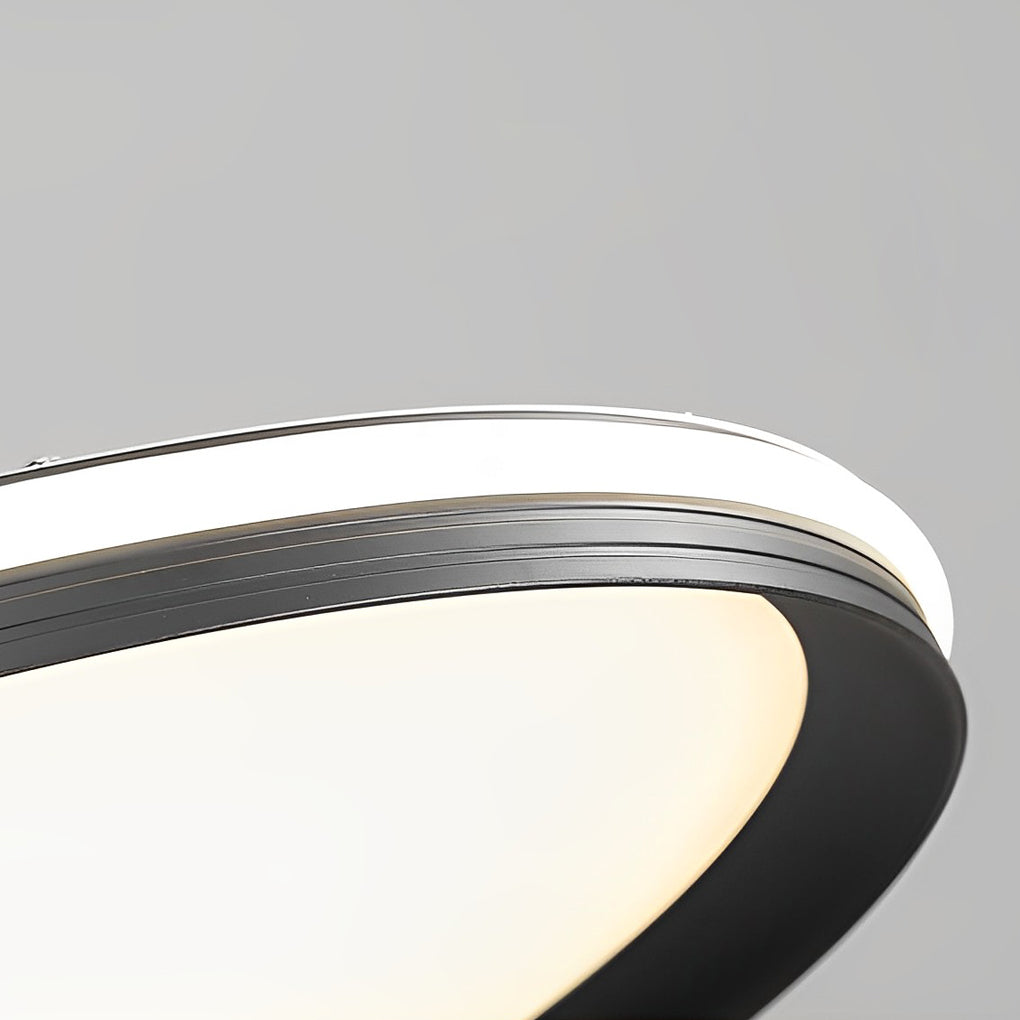 Round Ultra-Thin Minimalist LED Nordic Pendant
