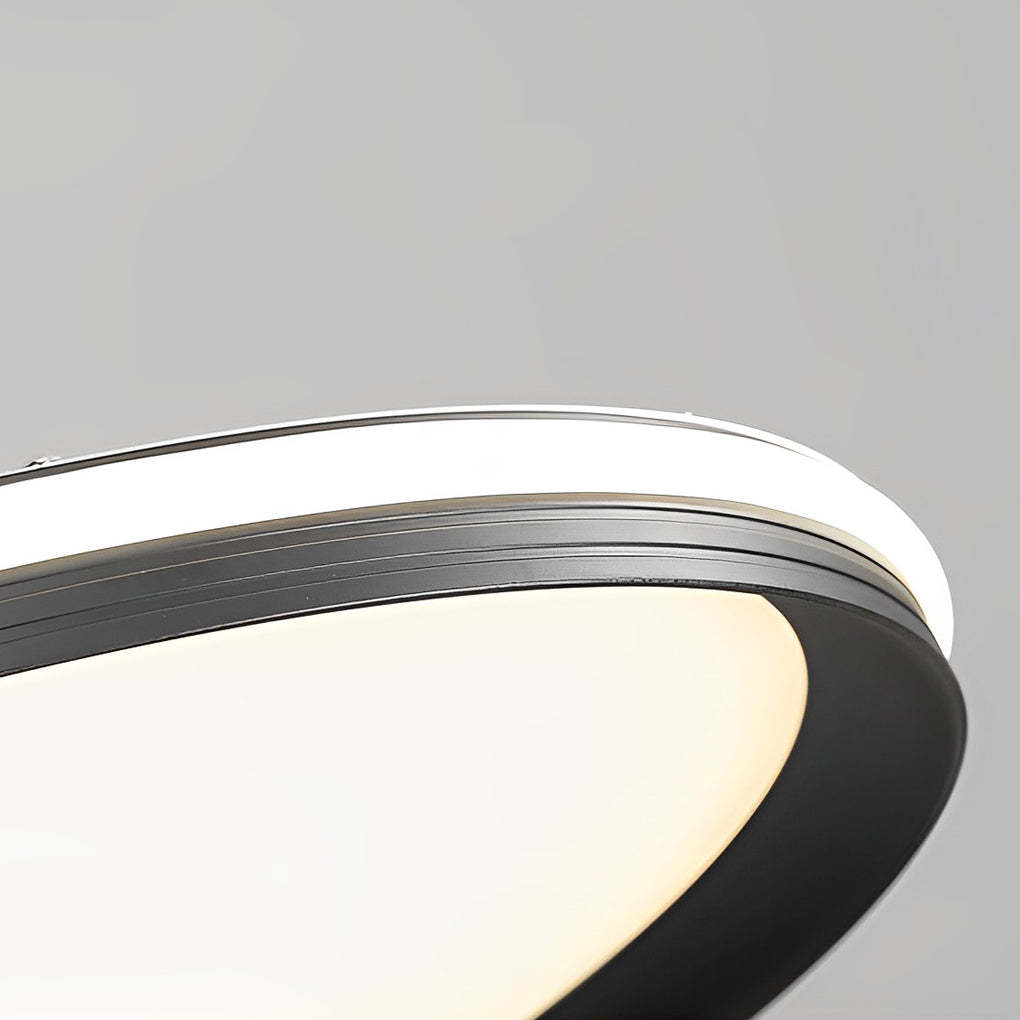 Round Ultra-Thin Minimalist LED Nordic Pendant