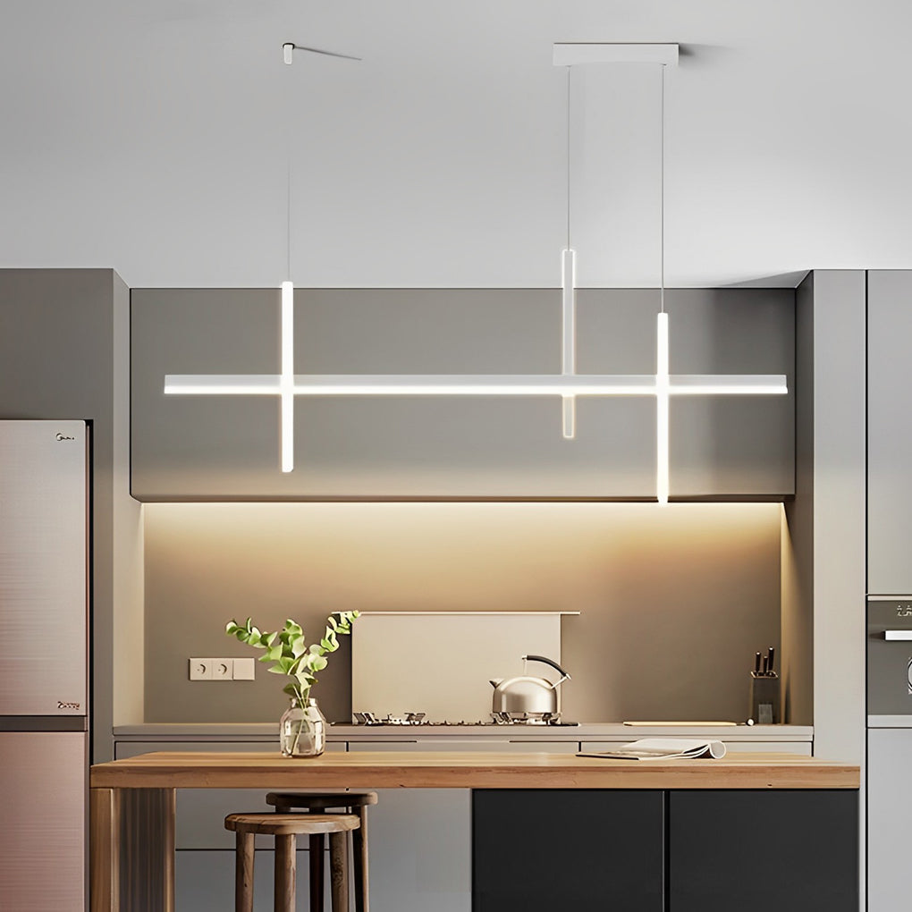 Minimalist Long Strip Dimmable Chandelier