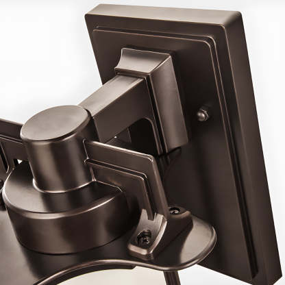1-Light Glass Outdoor Wall Lantern Sconce-Lighom