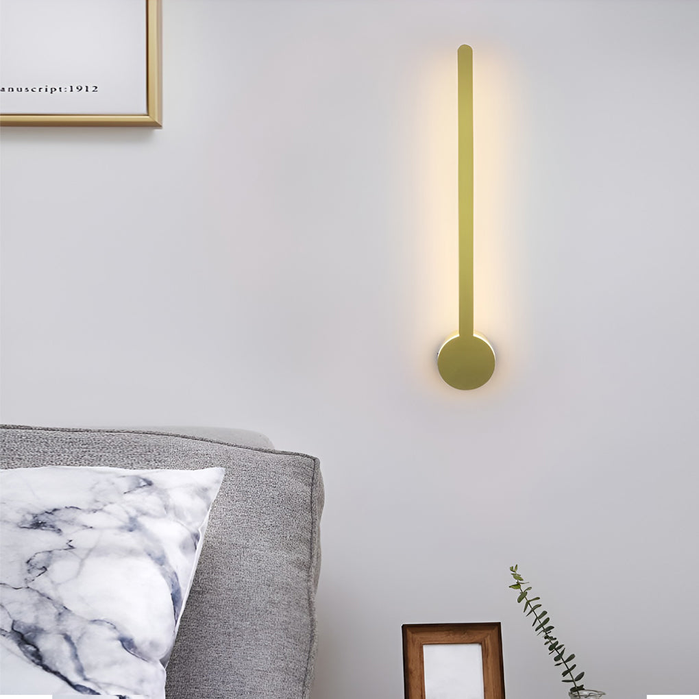 Round Strip LED Modern Wall Sconce Lighting Wall Lamp Wall Light Fixture-Lighom