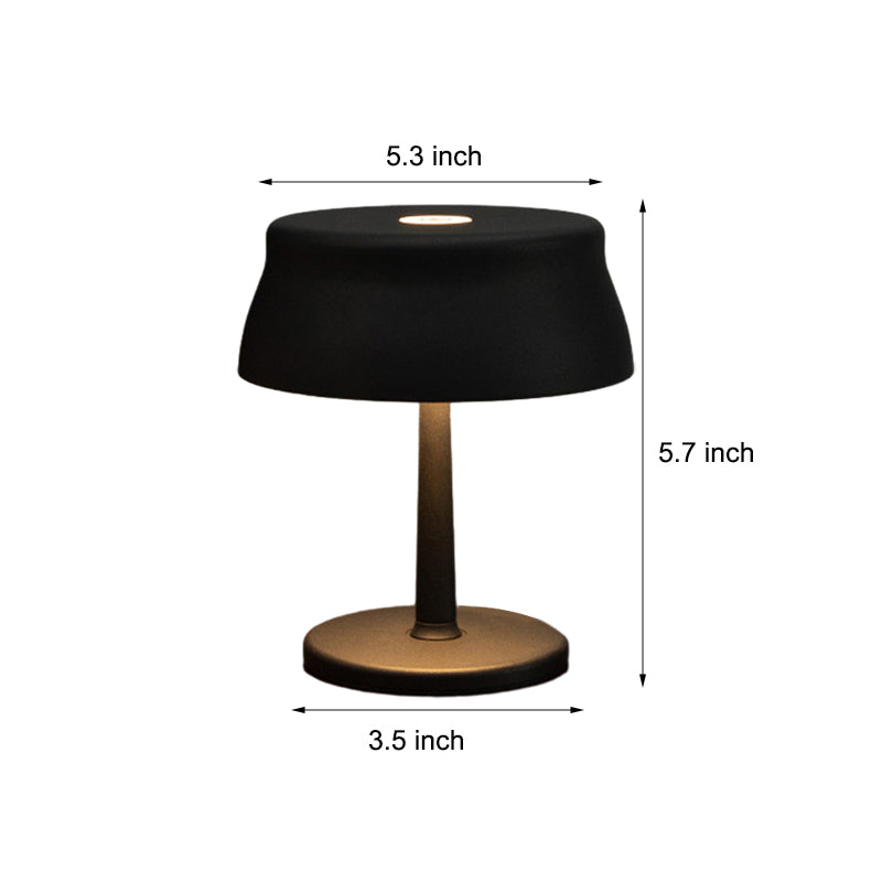 Aluminum Touch Battery-Operated LED Table Lamp