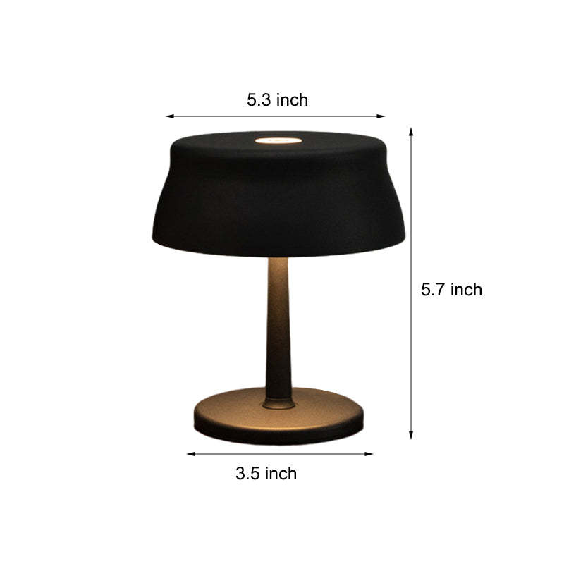 Aluminum Touch Battery-Operated LED Table Lamp