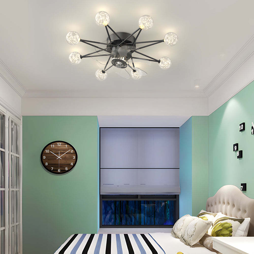Star Ball 3-Step Modern Fan