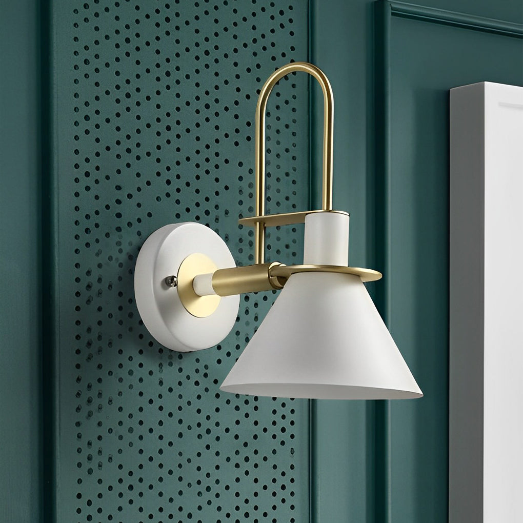 Minimalist Horn Iron Modern Wall Sconce
