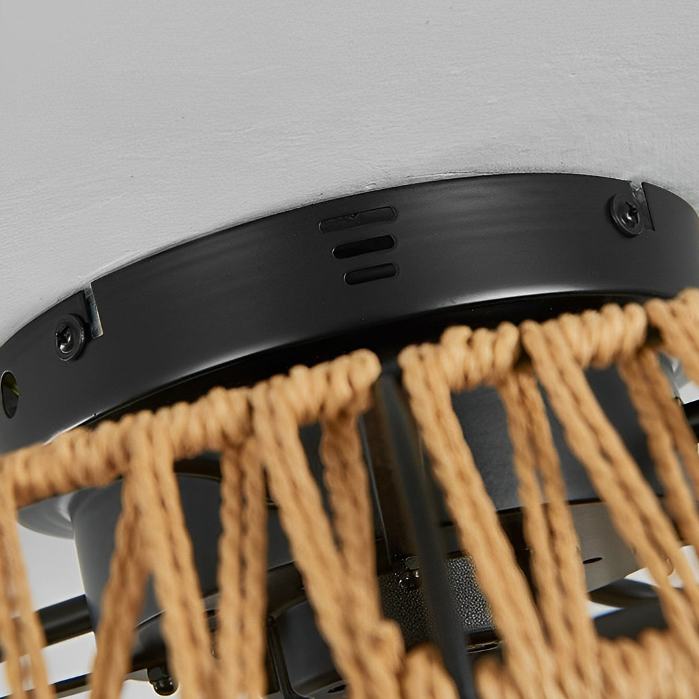 Rattan Iron Timing Industrial Inverter Fan