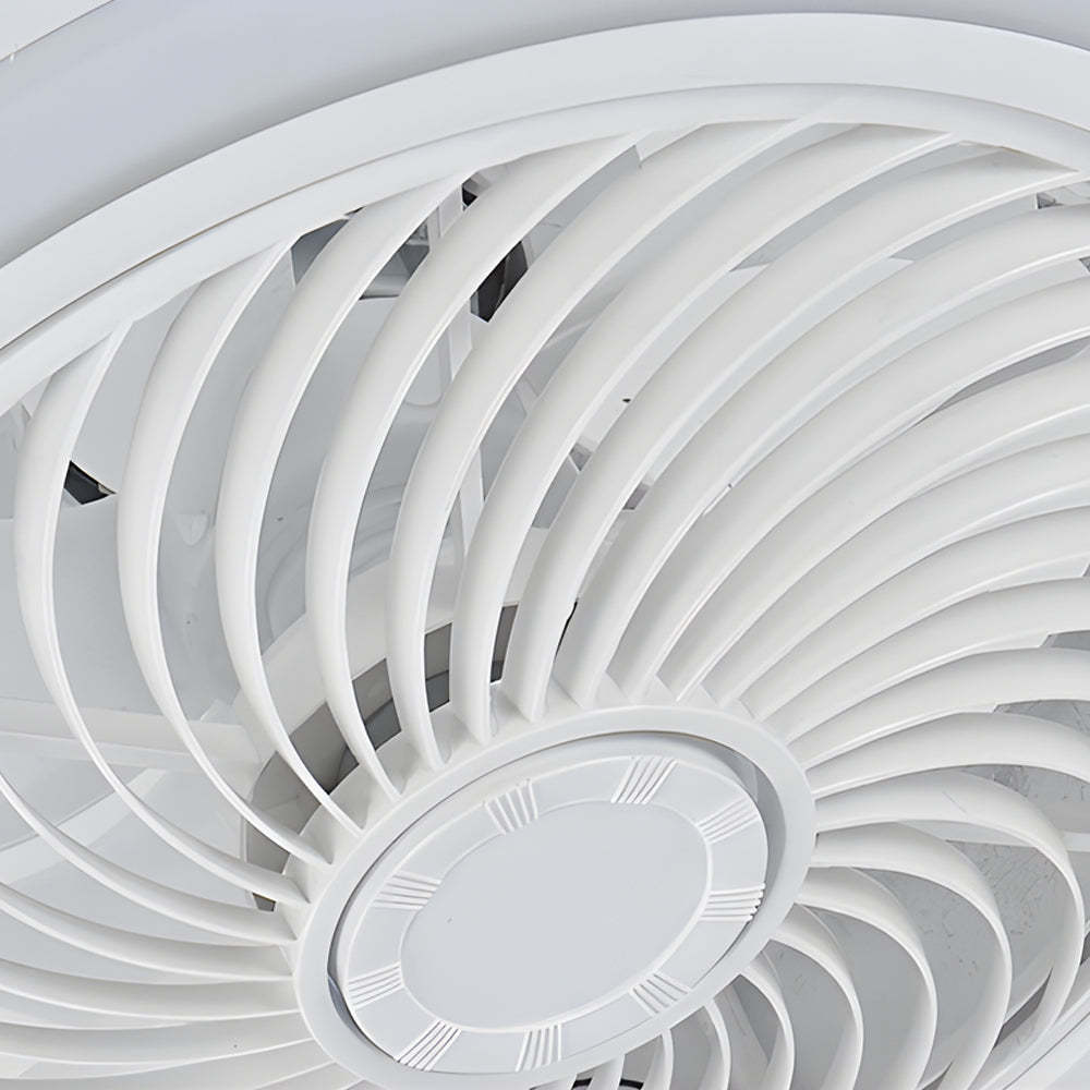 19.7 in. Bladeless LED Ceiling Fan with Remote