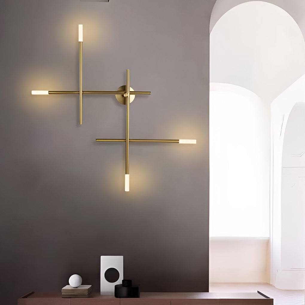 Creative Geometric Strip LED Modern Wall Lamp Wall Sconce Lighting-Lighom