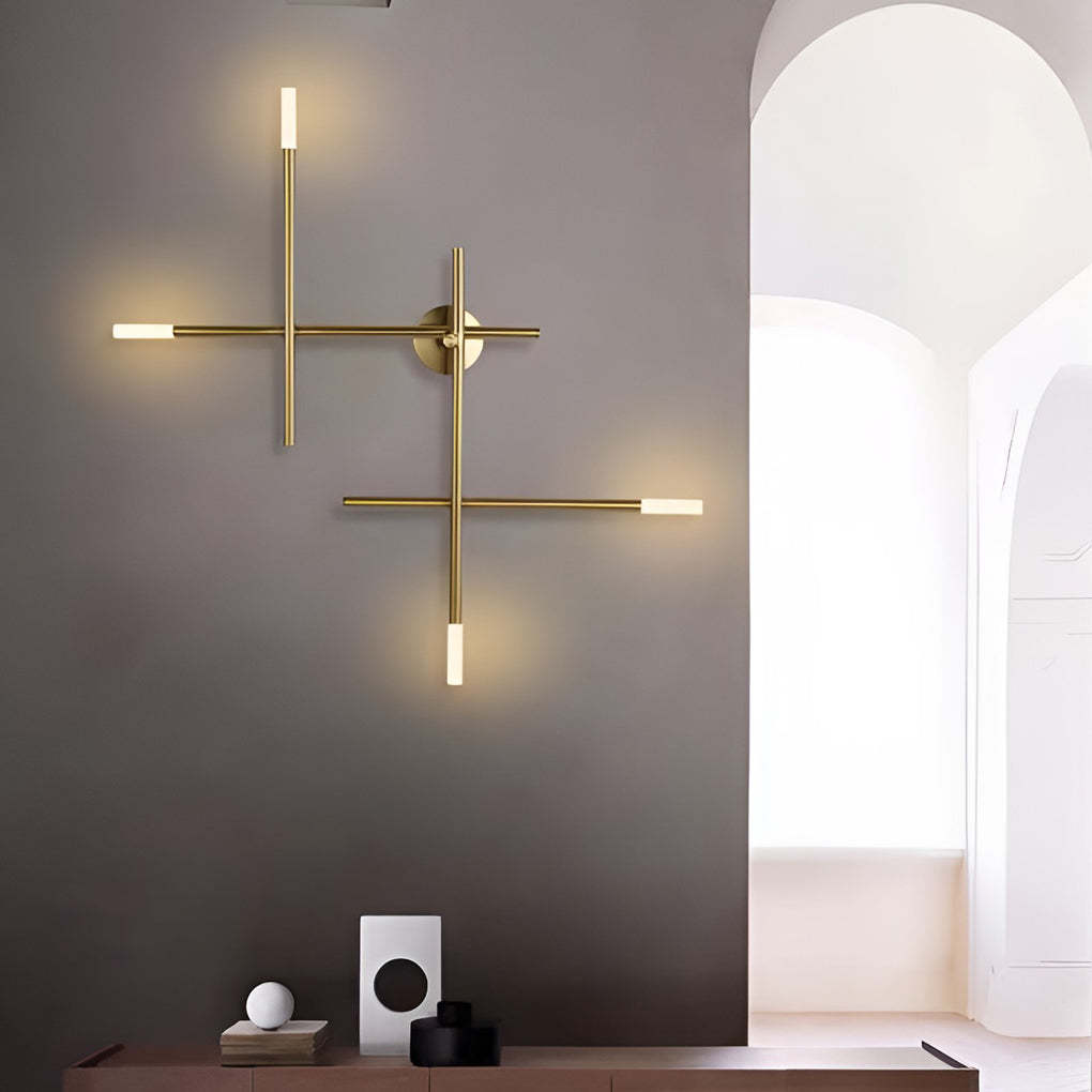 Creative Geometric Strip LED Modern Wall Lamp Wall Sconce Lighting-Lighom