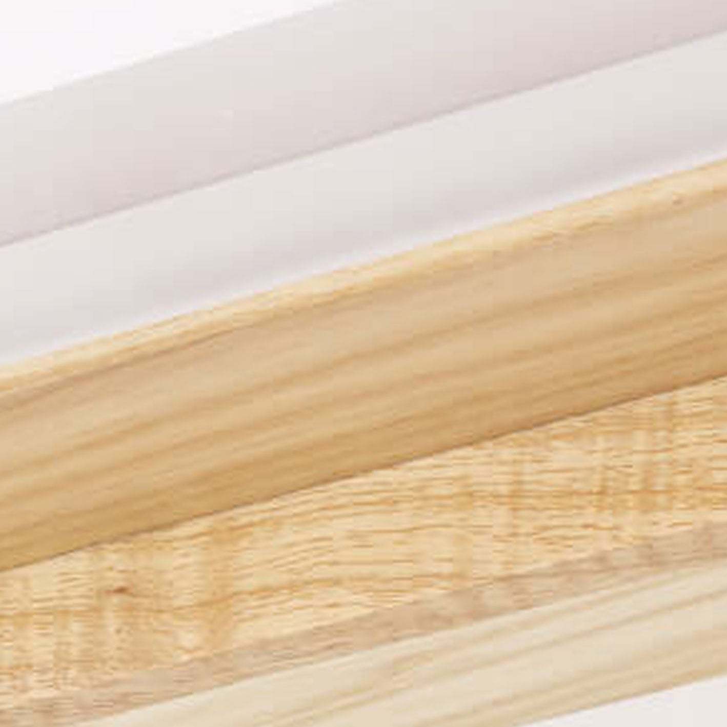 Nordic Minimalist Log Strip Vanity LED Sconce