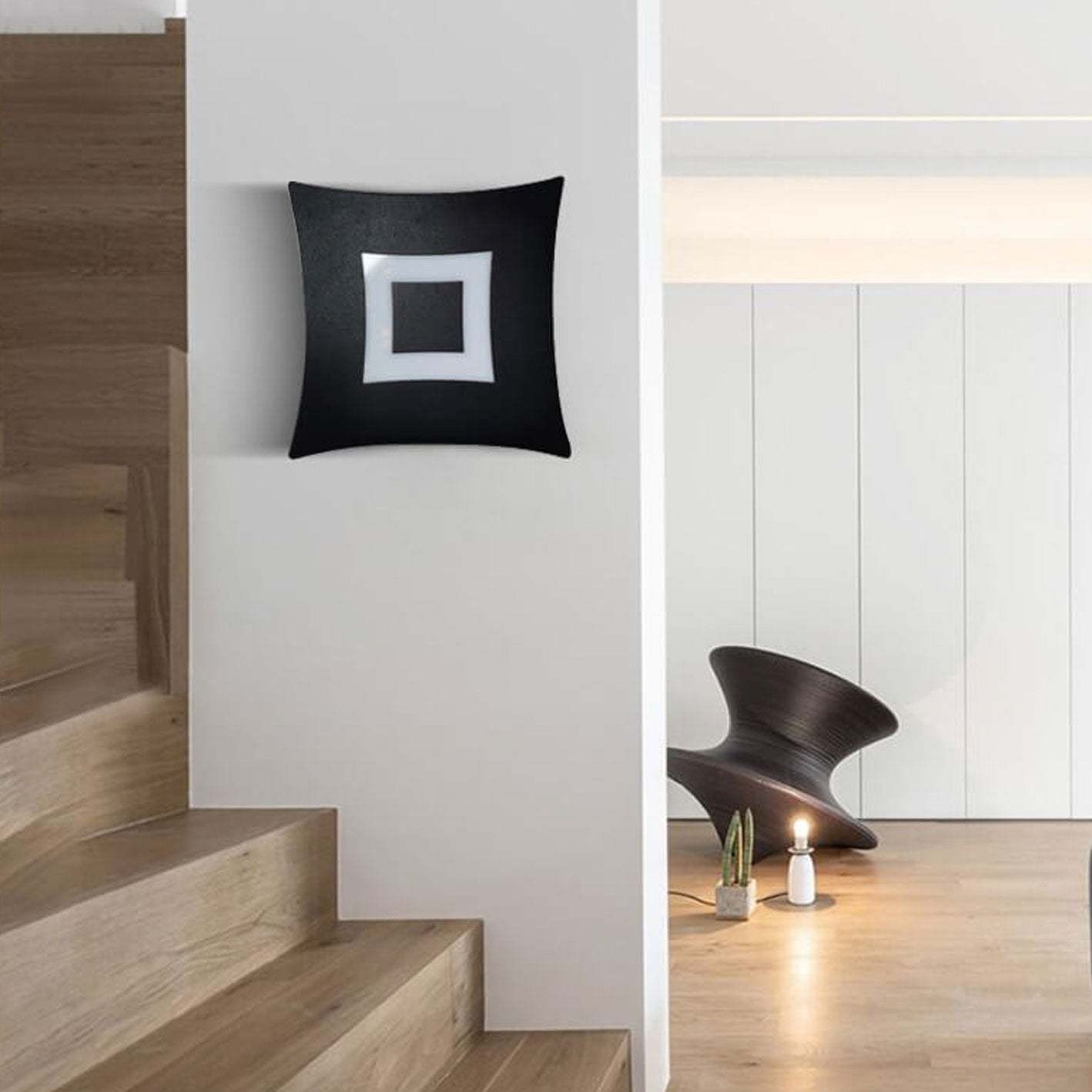 Modern Square Luminous LED Garden Wall Sconce