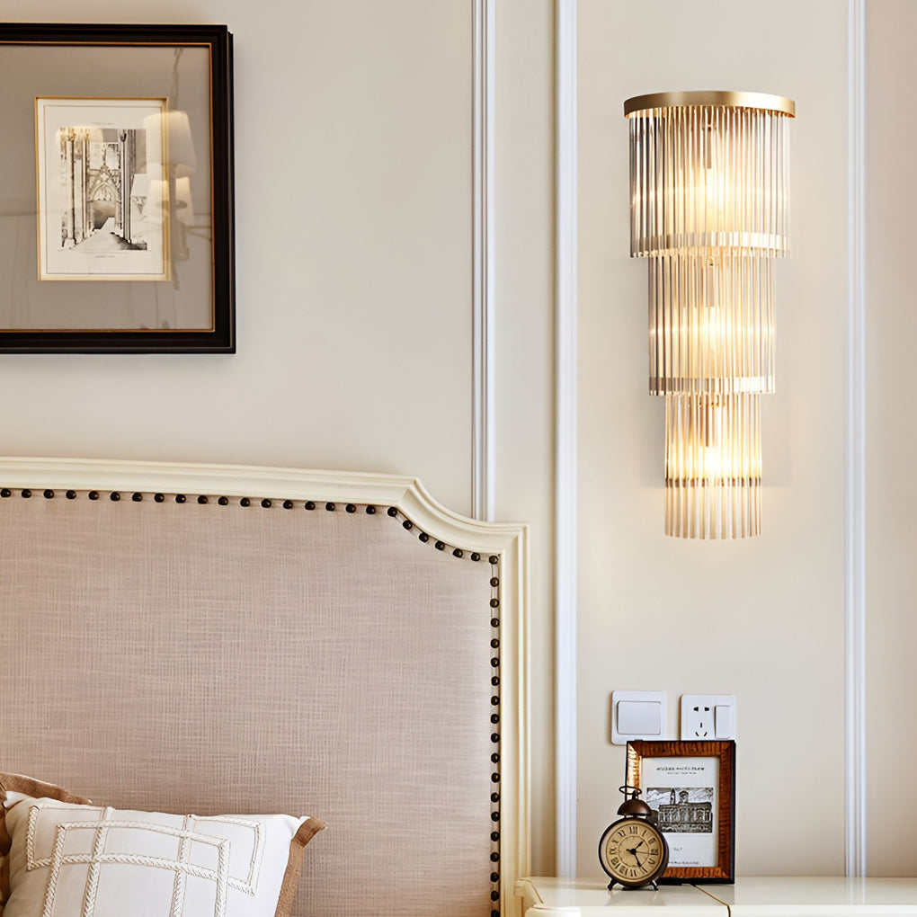 Crystal Warm Nordic Wall Sconce