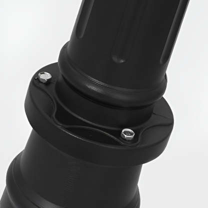 3 Lights Waterproof Black Modern Outdoor Post Lights Public Lighting-Lighom