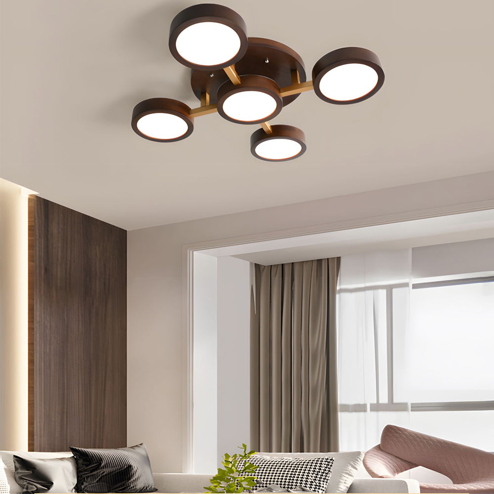Modern Sputnik Flush Mount Ceiling Light