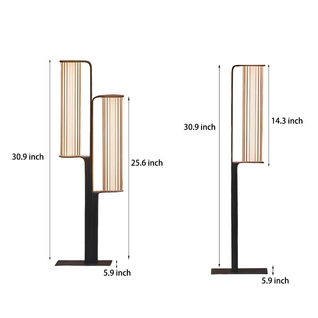 Simple Outdoor Waterproof LED Black Modern Pathway Lights Lawn Lamp-Lighom