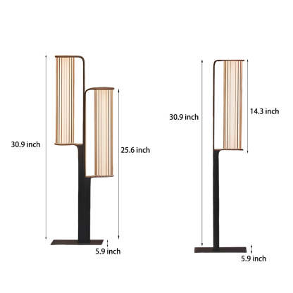 Simple Outdoor Waterproof LED Black Modern Pathway Lights Lawn Lamp-Lighom