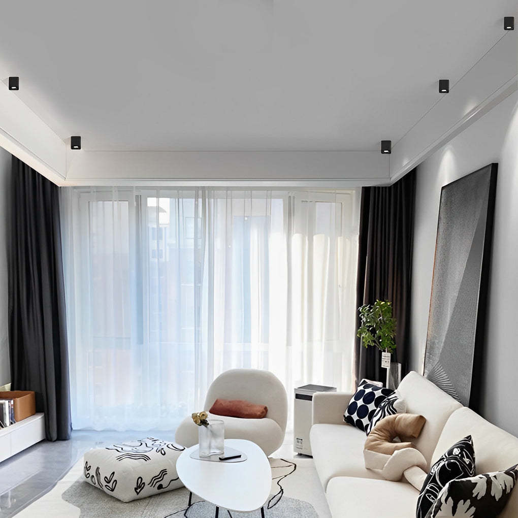 Square Adjustable 3-Step Dimming LED Ceiling Grille Light