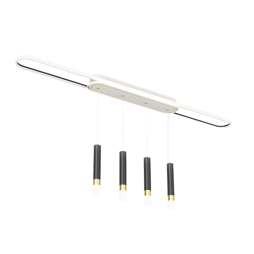 Long Circular LED Modern Ceiling Hanging Light