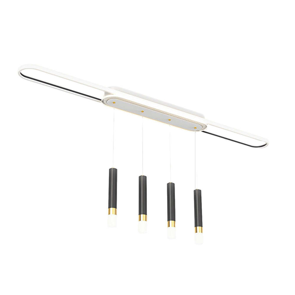 Long Circular LED Modern Ceiling Hanging Light