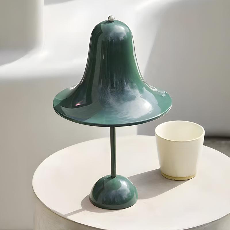 Polished Iron LED Nordic Portable Hat Table Lamp-Lighom